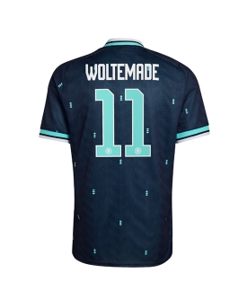 Billige Fotballdrakt Tyskland Nick Woltemade #11 Replika Bortedrakt VM 2026 Kortermet Billige Fotballdrakt Tyskland Nick Woltemade #11 Replika Bortedrakt VM 2026 Kortermet